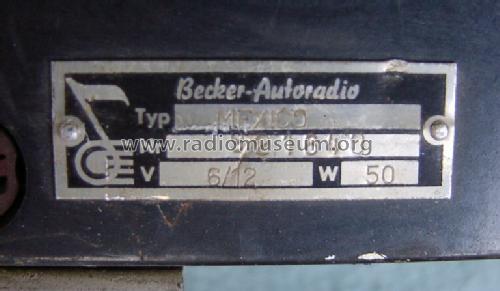 Mexico ; Becker, Max Egon, (ID = 311381) Car Radio