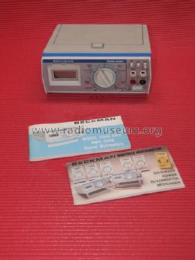 Digital Multimeter RMS 3060; Beckman Instruments, (ID = 903664) Equipment