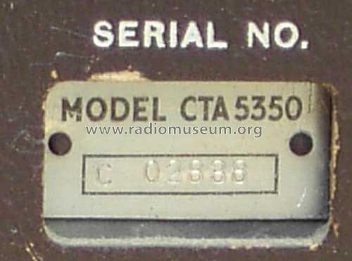 Westminster CTA5350 ; Westminster Brand, (ID = 1015947) Radio