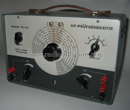 HF-Prüfgenerator TE-20; Belco, Tokyo (ID = 2603831) Equipment