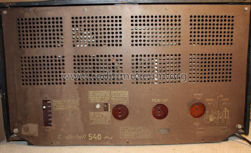 Radiobell 540 ; Bell Telephone Mfg. (ID = 1399875) Radio