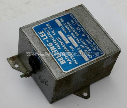 Radio Frequency Interference Filter Y20870; Belling & Lee, Ltd.; (ID = 1700563) mod-past25