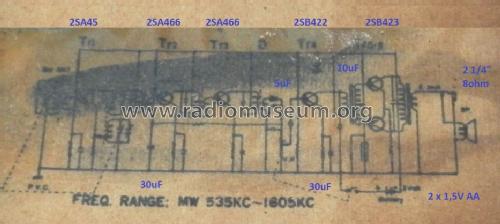 Six Transistor ; Belson brand, (ID = 1464441) Radio