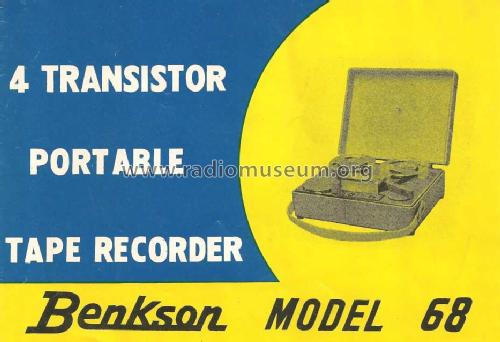 68 HR-408A; Benkson, Benkert Ltd (ID = 1311271) R-Player