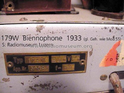 179w; Biennophone; Marke (ID = 2628) Radio