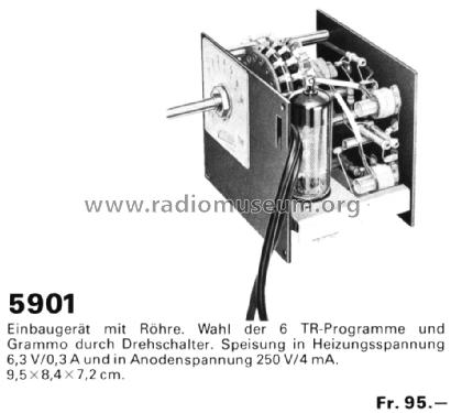 HF-TR Vorsatzgerät 5901; Biennophone; Marke (ID = 1491753) Radio