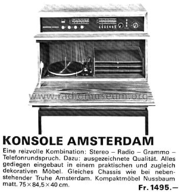 Konsole Amsterdam ; Biennophone; Marke (ID = 1494214) Radio
