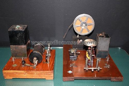 Coherer Receiver - Rhumkorff Transmitter Nr. 13757; Bing, Gebr.; Bing (ID = 1722767) Morse+TTY