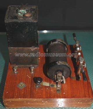 Coherer Receiver - Rhumkorff Transmitter Nr. 13757; Bing, Gebr.; Bing (ID = 1722776) Morse+TTY