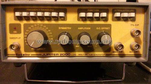 Jupiter 2000 - Function Generator ; Black Star; St. Ives (ID = 1404036) Equipment