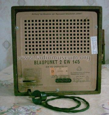 2GW145; Blaupunkt Ideal, (ID = 17016) Radio