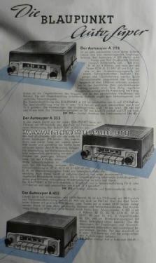 A253; Blaupunkt Ideal, (ID = 1795984) Car Radio