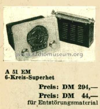 A51EM; Blaupunkt Ideal, (ID = 515404) Car Radio