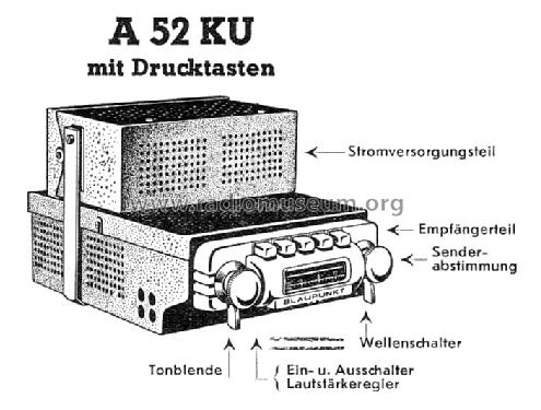 A52KU; Blaupunkt Ideal, (ID = 96575) Car Radio