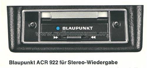 ACR 922 7.632.902; Blaupunkt Ideal, (ID = 396176) R-Player