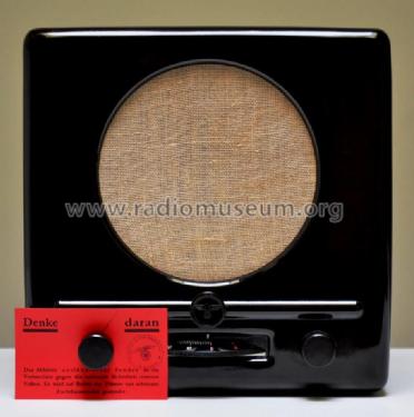 Deutscher Kleinempfänger 1938 DKE38; Blaupunkt Ideal, (ID = 1834699) Radio