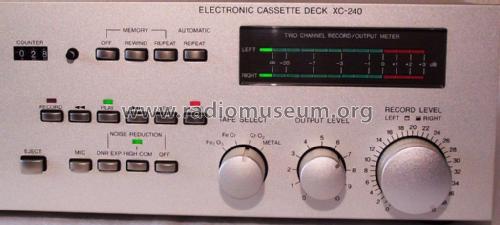 Electronic Cassette Deck XC-240 7.629.180; Blaupunkt Ideal, (ID = 1883166) R-Player