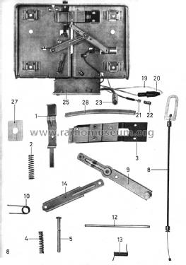 Haltevorrichtung HV580 7.658.950; Blaupunkt Ideal, (ID = 1475725) Misc