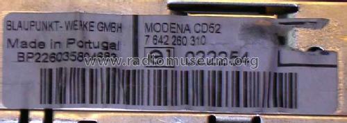 Modena CD52 7.642.280.310; Blaupunkt Ideal, (ID = 812002) Car Radio