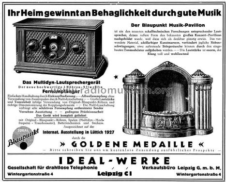 Multidyn-Lautsprechergerät MA 3 B; Blaupunkt Ideal, (ID = 1260250) Radio