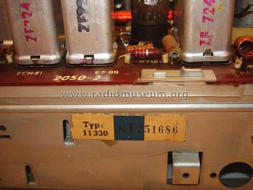 Philadelphia Vollstereo 41 330, Nussb.mattiert; Blaupunkt Ideal, (ID = 1421202) Radio