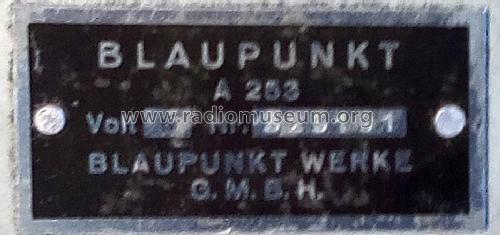 A253; Blaupunkt Ideal, (ID = 2360109) Car Radio