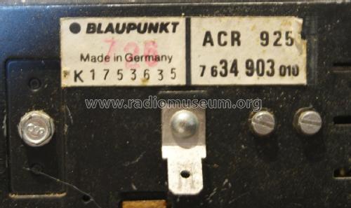 ACR925 7.634.903; Blaupunkt Ideal, (ID = 2693350) Enrég.-R