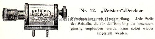 Aufsteck-Detektor Rotstern; Blaupunkt Ideal, (ID = 2651819) Radio part