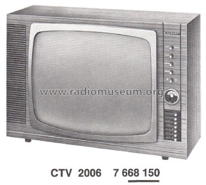 CTV2006 7.668.150; Blaupunkt Ideal, (ID = 2949553) Fernseh-E