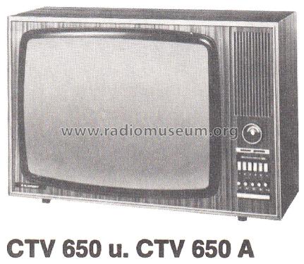 CTV650 7.660.330; Blaupunkt Ideal, (ID = 2930897) Fernseh-E