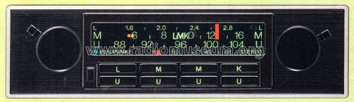 Frankfurt-Stereo ASU 7.635.440/447 ab 1200001; Blaupunkt Ideal, (ID = 2211617) Car Radio