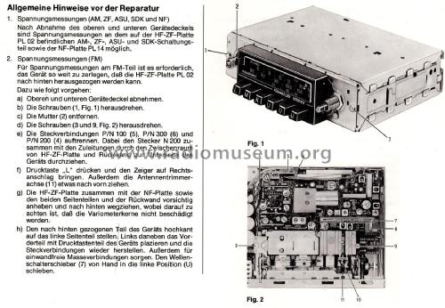 Frankfurt Stereo Super Arimat 7.638.445.010 / 040; Blaupunkt Ideal, (ID = 2701842) Car Radio