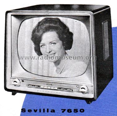 Sevilla 7650; Blaupunkt Ideal, (ID = 2935584) Televisión