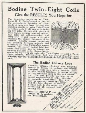 The Bodine De Luxe Loop Aerial L-500; Bodine Electric Co.; (ID = 1413852) Antenna