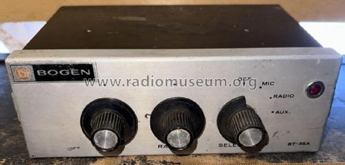 Transistor Mobile 40 Watt P.A. Amplifier BT-35A; Bogen -Presto, David (ID = 2877202) Ampl/Mixer