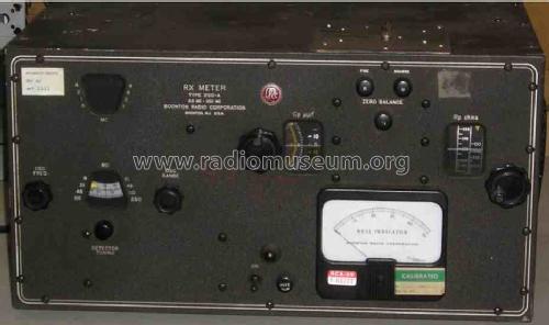 RX Meter 250-A; Boonton Radio Corp.; (ID = 1248042) Equipment