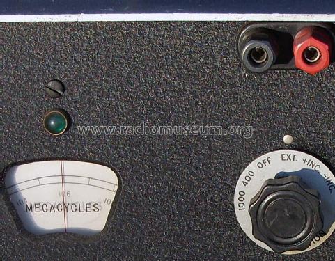 Standard FM Signal Generator 210A; Measurements (ID = 820417) Equipment