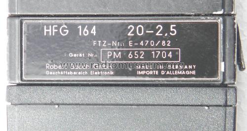 Handsprechfunkgerät HFG 164; Bosch; Deutschland (ID = 1837545) Commercial TRX