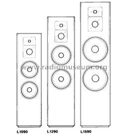 3-Wege Lautsprecher Box L1090 a/d/s; Braun; Frankfurt (ID = 1923928) Speaker-P