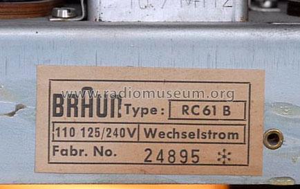 Super 99 UKW Phono Ch= RC61B; Braun; Frankfurt (ID = 2122553) Radio