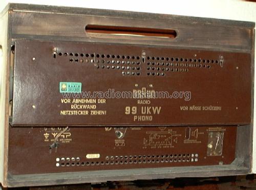 Super 99 UKW Phono Ch= RC61B; Braun; Frankfurt (ID = 104167) Radio