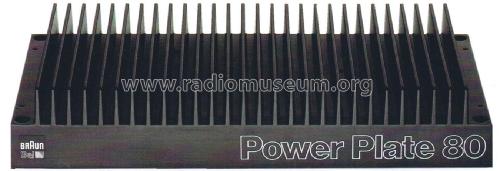 Autoverstärker BEL Power Plate P80; Braun; Frankfurt (ID = 1726933) Ampl/Mixer