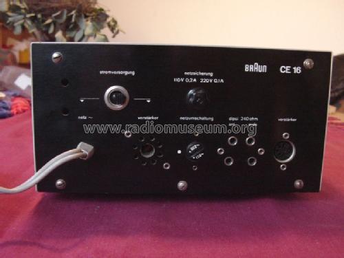 CE16; Braun; Frankfurt (ID = 105132) Radio