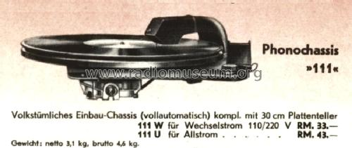 Cosmophon 37U; Braun; Frankfurt (ID = 493970) R-Player