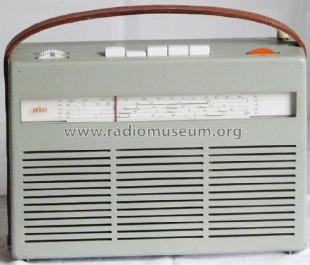 Kofferempfänger T23; Braun; Frankfurt (ID = 2182359) Radio