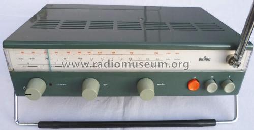 Kofferempfänger T521; Braun; Frankfurt (ID = 1823044) Radio