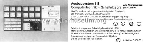 Lectron Ausbausystem 3 S ; Braun; Frankfurt (ID = 1035626) teaching