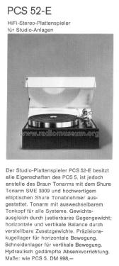 PCS52-E; Braun; Frankfurt (ID = 1753609) R-Player