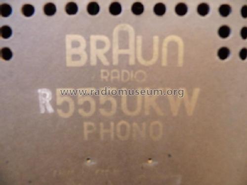 Phono-Super R555UKW Ch= Ph555UK; Braun; Frankfurt (ID = 1949546) Radio