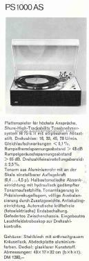 PS1000 AS; Braun; Frankfurt (ID = 1753670) R-Player